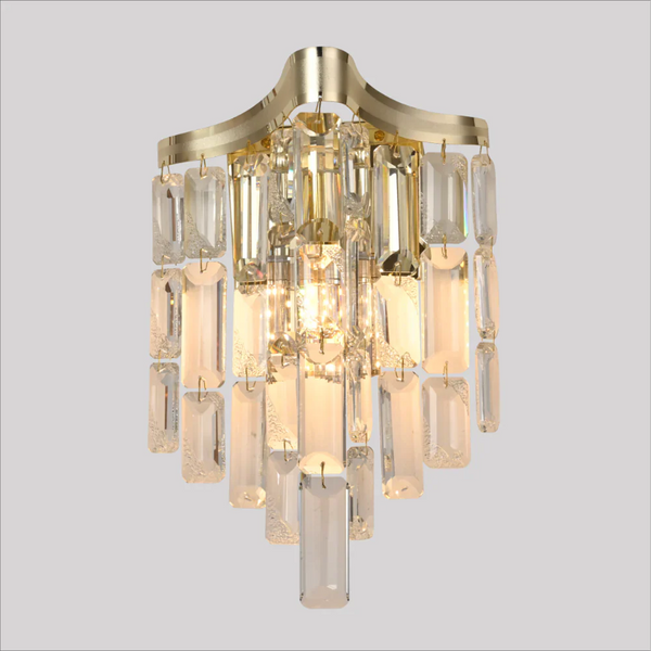Star Crystal Chandelier Wall Light