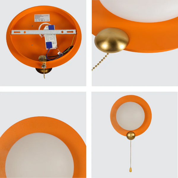 Stellar Modern Pull-Down Switch LED Wall Light