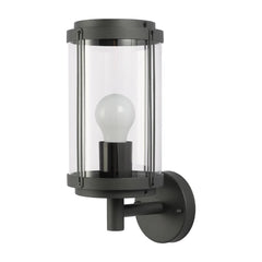 Tanaro Vintage Outdoor Wall Lantern E27 Dark Grey