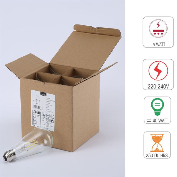 LED Filament ST64 Edison Bulb E27 Edison Screw