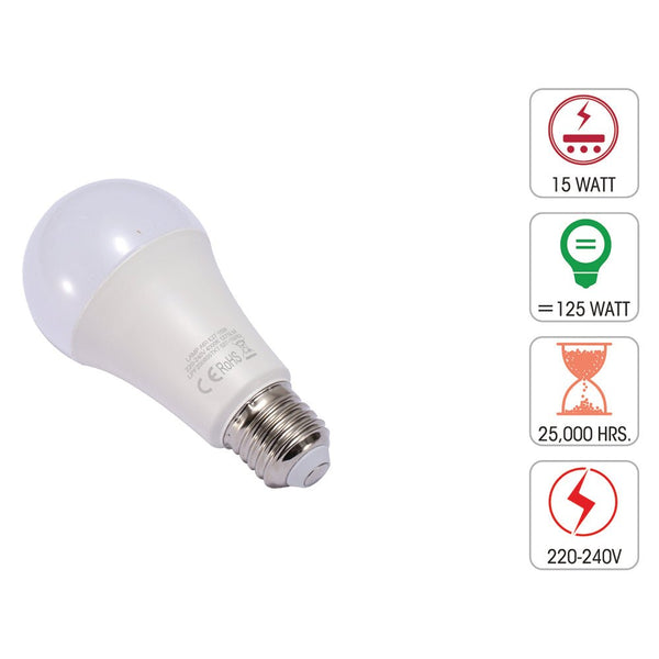 Virgo LED GLS Bulb A60 E27 Edison Screw