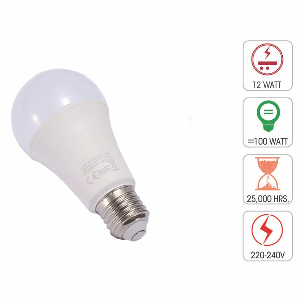 Virgo LED GLS Bulb A60 Dimmable E27 Edison Screw