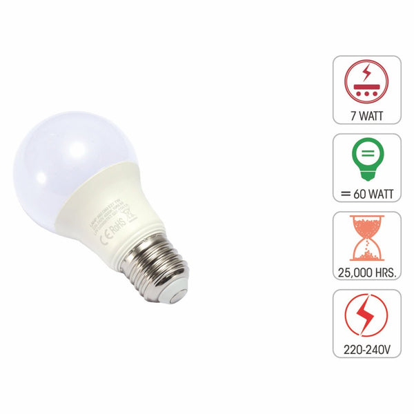 Virgo LED GLS Bulb A60 Dimmable E27 Edison Screw