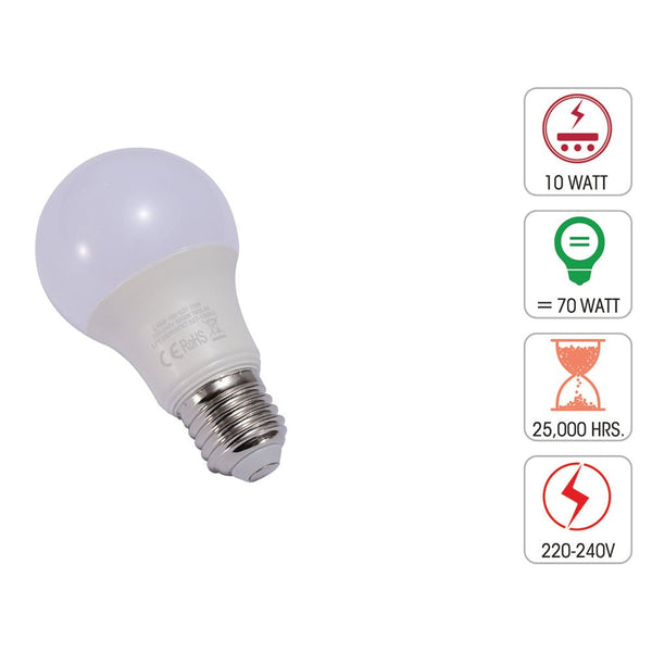 Virgo LED GLS Bulb A60 E27 Edison Screw