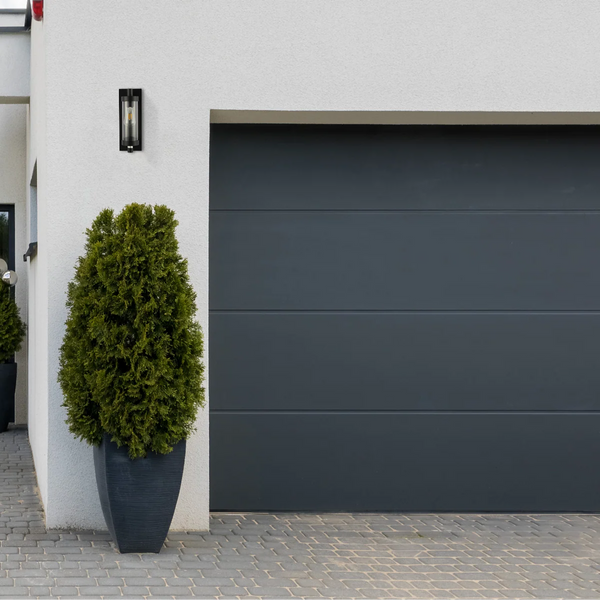 Timeless Elegance Wall Sconce - Durable Glass & Aluminium E27 Compatible Outdoor/Indoor Light