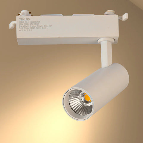 Tracklight 3-wire Single Line 10W Cool White 4000K