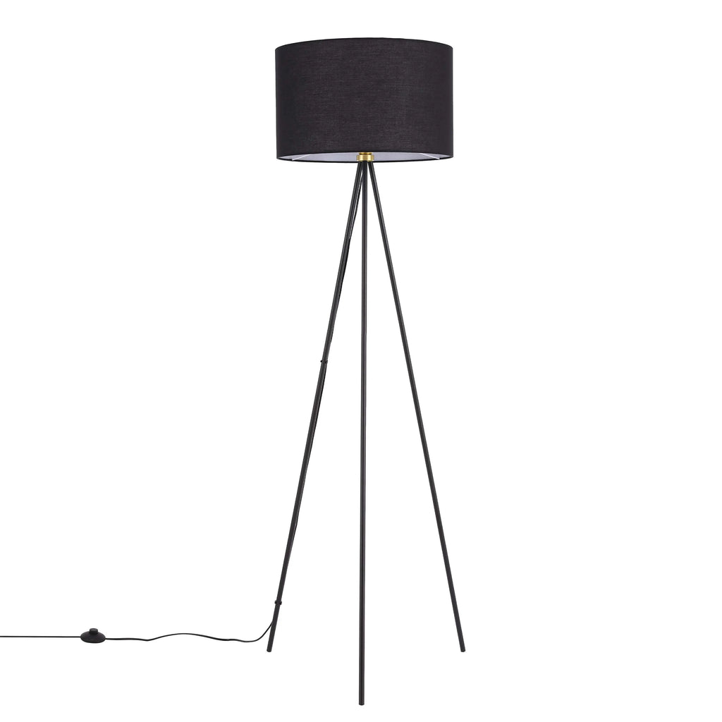 Tripod Floor Lamp – E27 Fitting, 1590mm Height