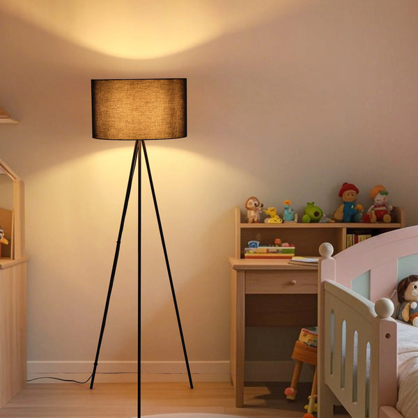 Tripod Floor Lamp – E27 Fitting, 1590mm Height
