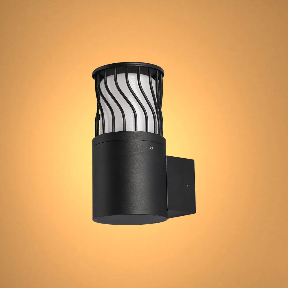 Twilight Wave LED Lantern Wall Light
