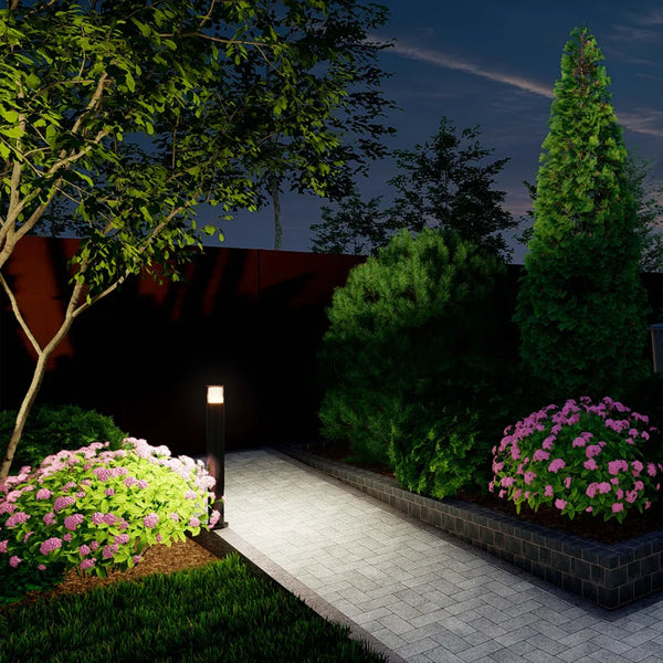 Twilight Wave LED Pathway Bollard Light