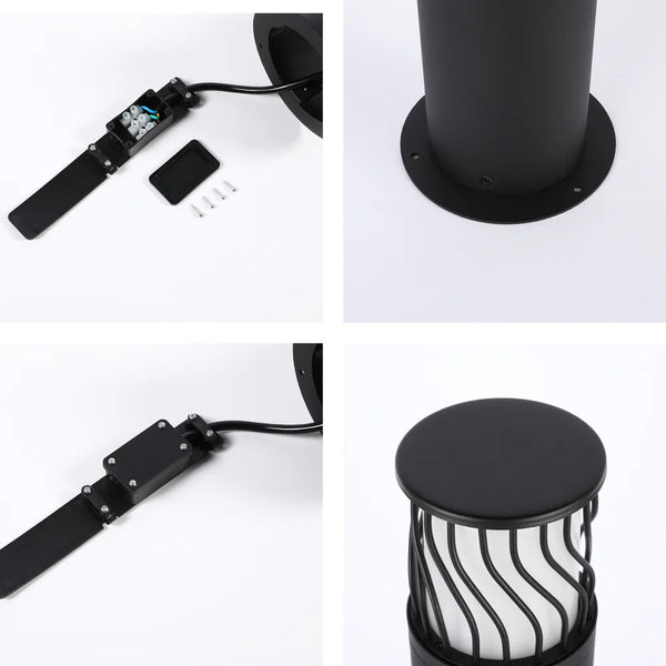 Twilight Wave LED Pathway Bollard Light