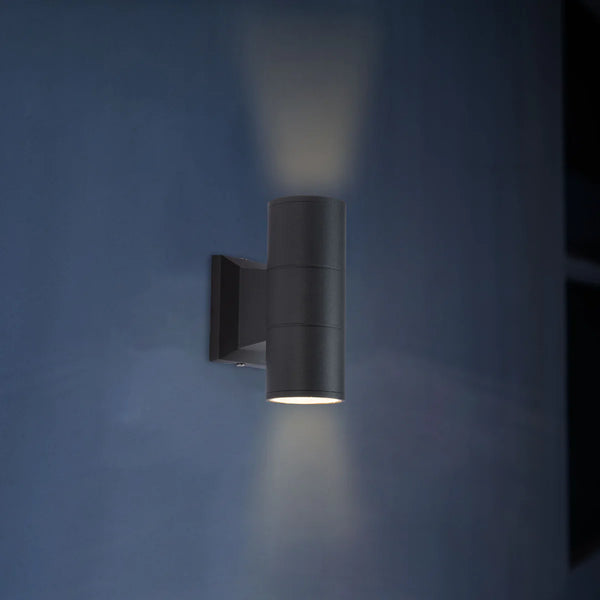 Up-Down Outdoor Wall Lamp IP54 GU10 Dark Grey