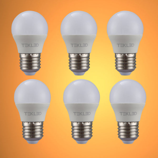 TEKLED
Ursa LED Golf Ball Bulb G45 Dimmable E27 Edison Screw 5W - 2700K Warm White / Pack of 4 or 6