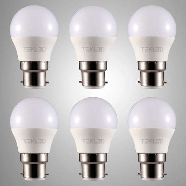 Ursa LED Golf Ball G45 B22 Bayonet Cap 5W Pack of 6