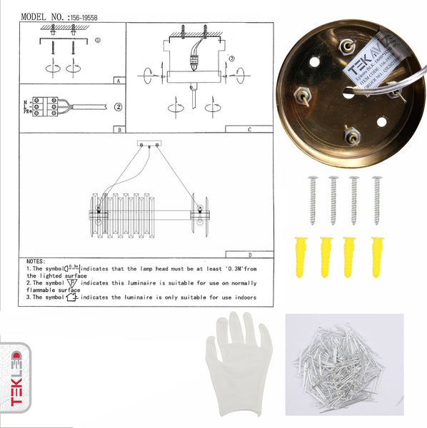 Coffin Crystal Gold Metal Chandelier Ceiling Light E14