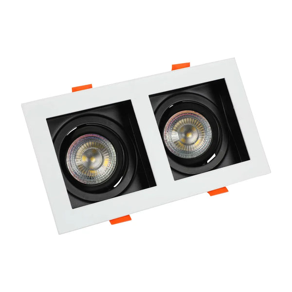 Valiant Tiltable Square GU10 Downlight