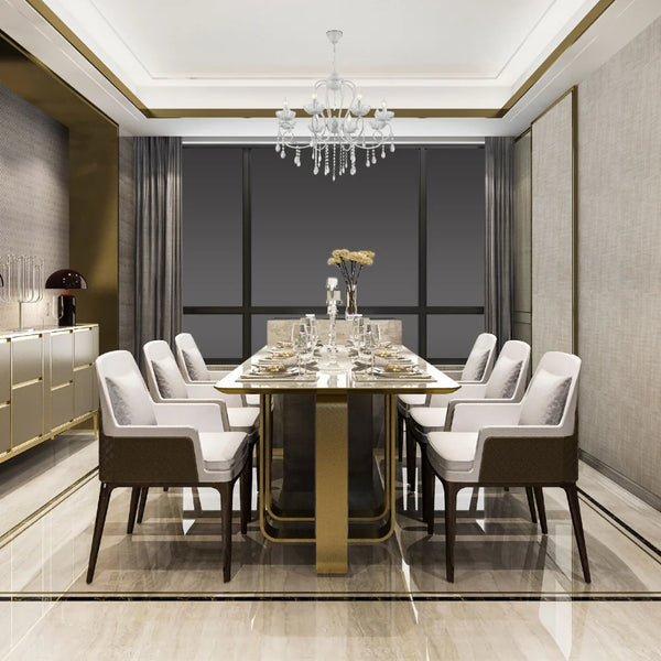 Versailles Elegance Crystal Swan Chandelier Ceiling Light