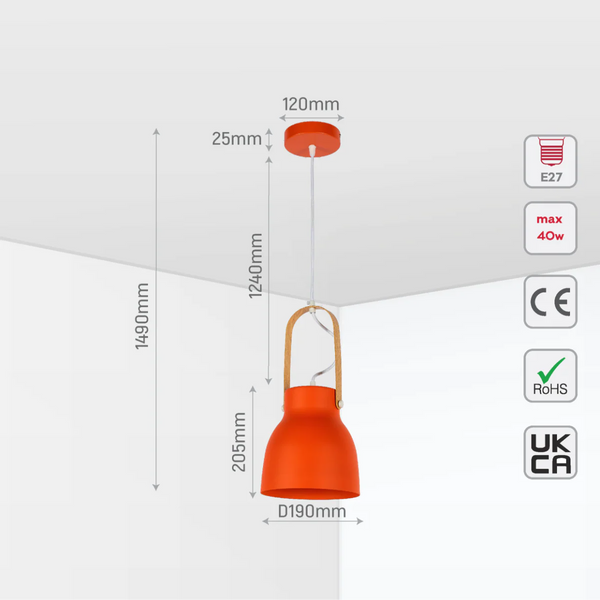 Versatile Narvik Nordic Cone Pendant Light