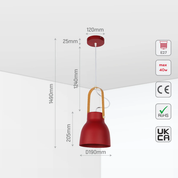 Versatile Narvik Nordic Cone Pendant Light