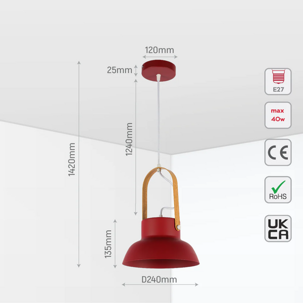 Versatile Narvik Nordic Cone Pendant Light