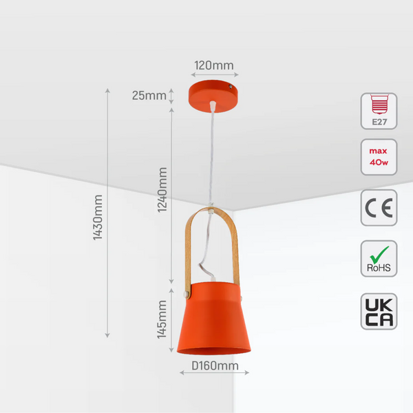 Versatile Narvik Nordic Cone Pendant Light