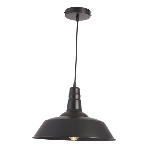 Step Industrial Caged Metal Ceiling Pendant Light E27 Fitting