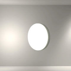 White Plastic Bulkhead LED Outdoor Wall Light 15W Cool Daylight