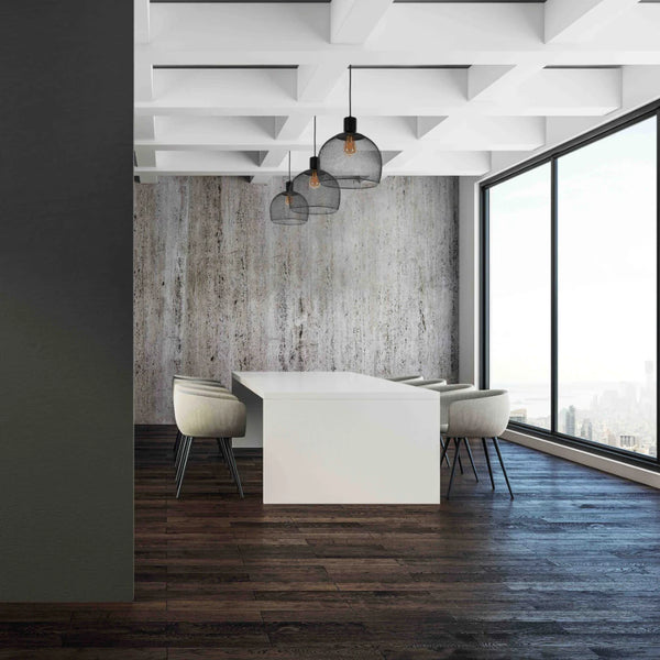Wire Mesh Industrial Dome Pendant Ceiling Light E27