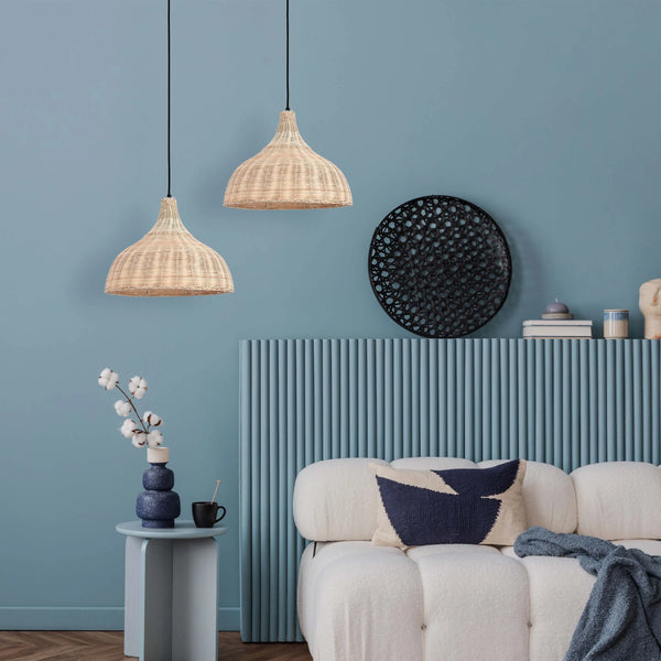 Woven Pendant Light Collection - Rope, Bamboo and Wood