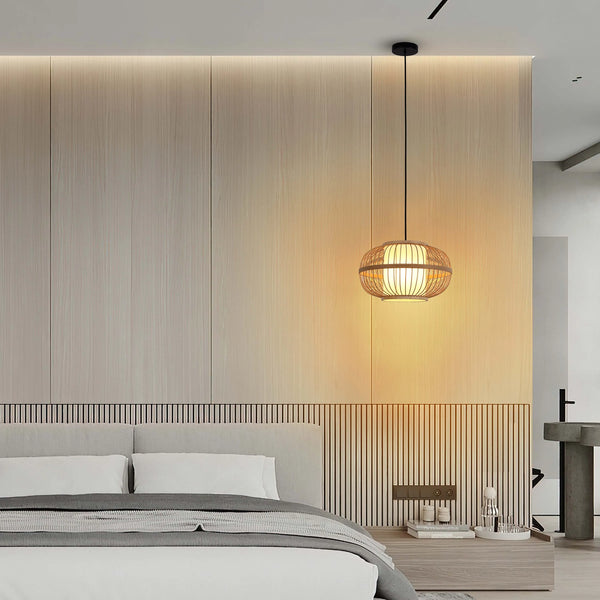 Woven Pendant Light Collection - Rope, Bamboo and Wood