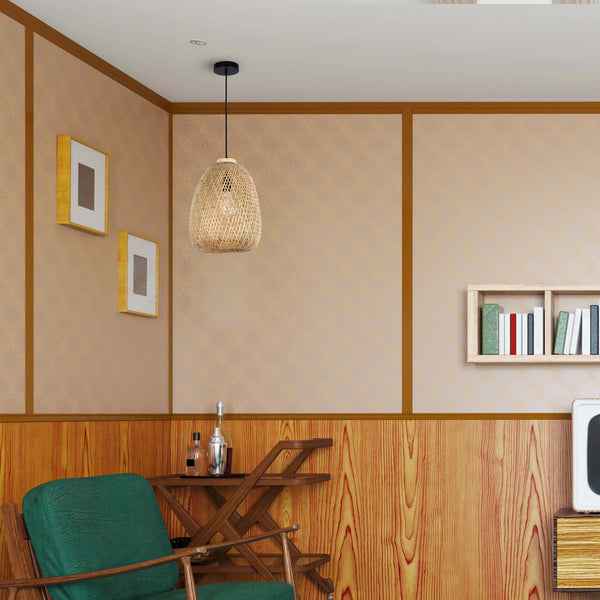 Woven Pendant Light Collection - Rope, Bamboo and Wood