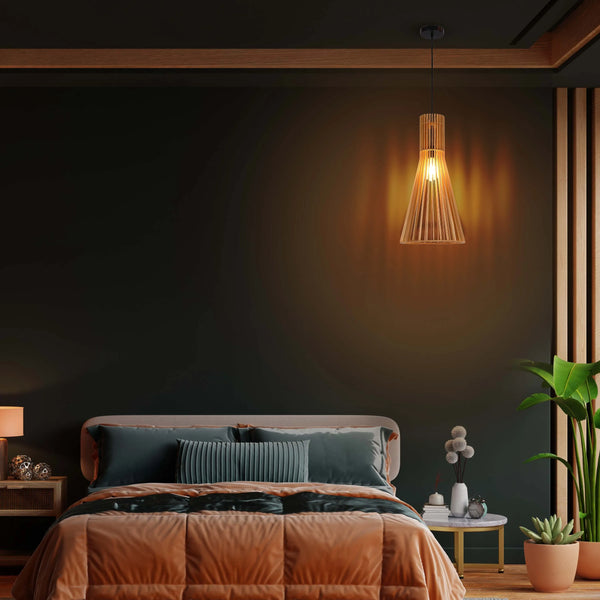 Woven Pendant Light Collection - Rope, Bamboo and Wood