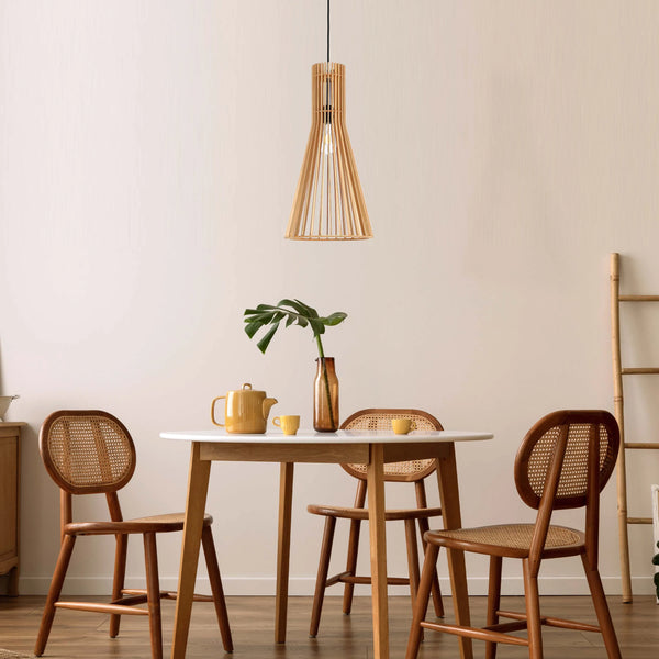 Woven Pendant Light Collection - Rope, Bamboo and Wood