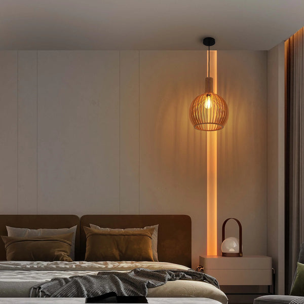 Woven Pendant Light Collection - Rope, Bamboo and Wood