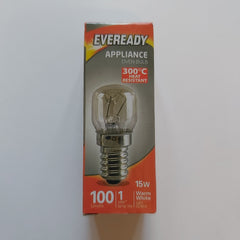 EVEREADY PYGMY OVEN APPLIANCE BULB 300 DEGREE C HEAT RESISTANT