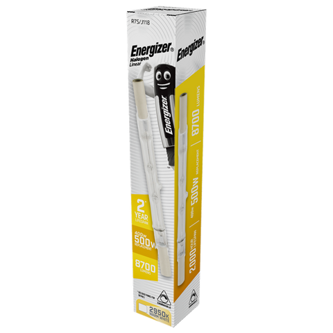 S5417 ENERGIZER ECO R7S LINEAR 400W(500W) DIMMABLE, PACK OF 3 - Electrobright Ltd