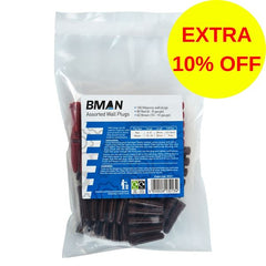 B2921 BMAN ASSORTED WALL PLUGS