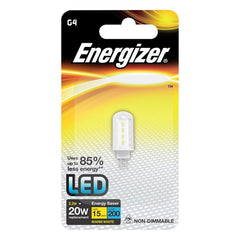 S8099 ENERGIZER HIGH TECH LED G4 200LM 2.2W WARM WHITE , PACK OF 1