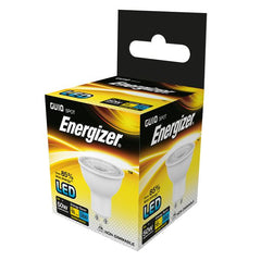 8 x S8823 ENERGIZER LED GU10 350LM 5W WARM WHITE